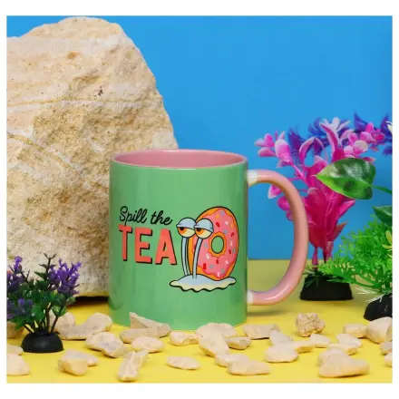 SpongeBob Spill the Tea Kubek z Kolorowym Wnętrzem 325 ml zdjęcie produktu