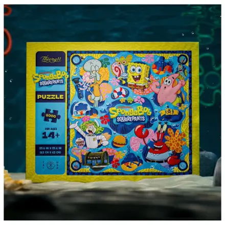 SpongeBob SquarePants wielowymiarowe puzzle (1000 elementów) zdjęcie produktu