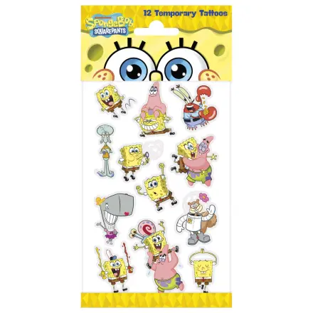 SpongeBob Fun tatuaże 12 szt. zdjęcie produktu