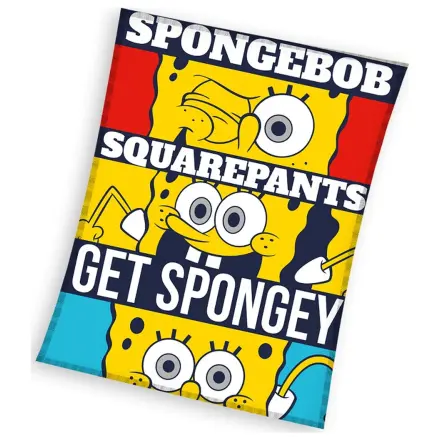 SpongeBob Get Spongey polarowy koc zdjęcie produktu