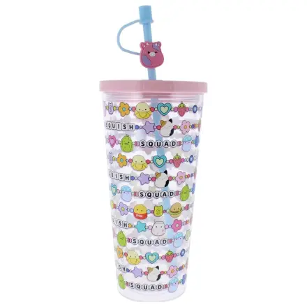 Squishmallows Kubek termiczny ze słomką Squish Squad 700 ml zdjęcie produktu