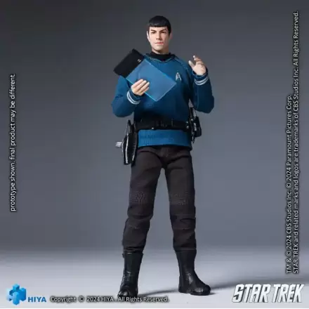 Star Trek 2009 Exquisite Super Series Figurka Akcji 1/12 Spock 16 cm termékfotója