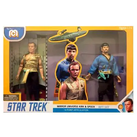 Star Trek Figurki Akcji 2-Pack Mirror Universe Spock & Kirk 20 cm termékfotója