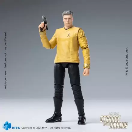 Star Trek Strange New Worlds Exquisite Mini Series Figurka Akcji 1/18 Pike 11 cm termékfotója