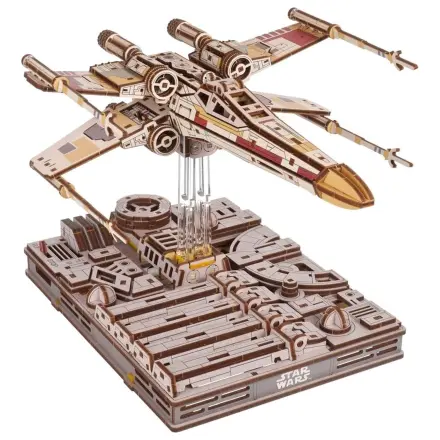 Star Wars Drewniane Puzzle 3D Myśliwiec X-Wing Luke'a Skywalkera zdjęcie produktu
