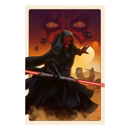 Star Wars Art Print Darth Maul: Gwiezdne Wojny: Mroczne Widmo 41 x 61 cm - unframed termékfotója