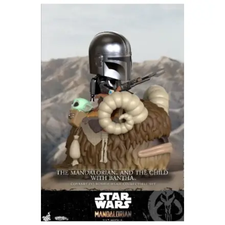 Figurka Star Wars Cosbaby Wave 3 The Mandalorian & The Child with Bantha zdjęcie produktu