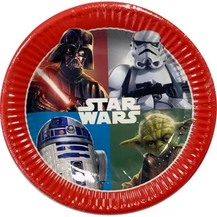 Star Wars Dark Force Talerzyki papierowe 8-pak 19.5 cm zdjęcie produktu