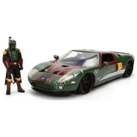 Star Wars Model odlewany 1:24 Boba Fett 2005 Ford GT zdjęcie produktu