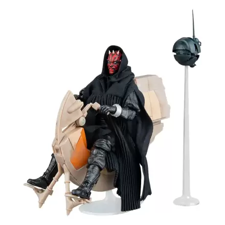 Star Wars: Część I Mroczne Widmo Black Series Pojazd z Figurką Akcji Darth Maul i Ścigacz Sith SDCC 2024 zdjęcie produktu