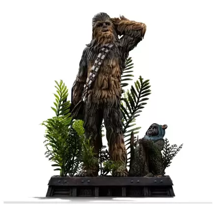 Star Wars Epizod VI Statua w skali Art Scale 1/10 Chewbacca and Tokkat 22 cm zdjęcie produktu