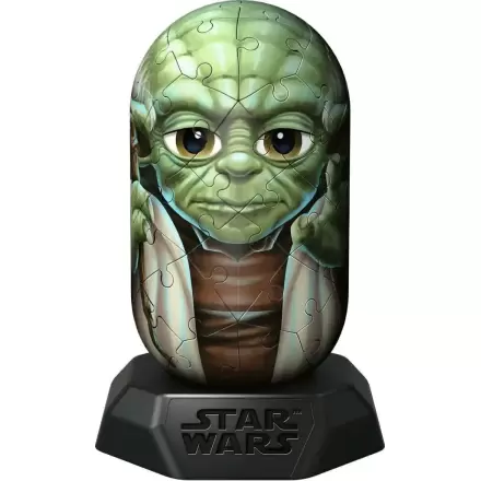 Star Wars Hylkies Puzzle 3D Yoda (55 elementów) zdjęcie produktu