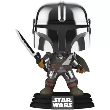 Star Wars: Mandalorian Funko POP! Figurka Vinyl MandoW/DrkSabr(GW/MT) 9 cm termékfotója