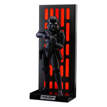 Star Wars Movie Masterpiece Figurka Akcji 1/6 Shadow Trooper z Dioramą Gwiazdy Śmierci 30 cm termékfotója