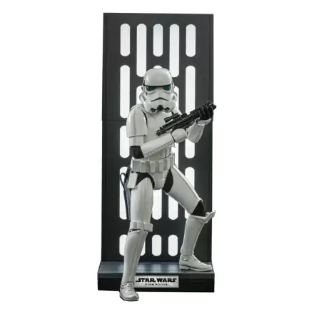 Star Wars Movie Masterpiece Figurka Akcji 1/6 Stormtrooper z otoczeniem Gwiazdy Śmierci 30 cm termékfotója