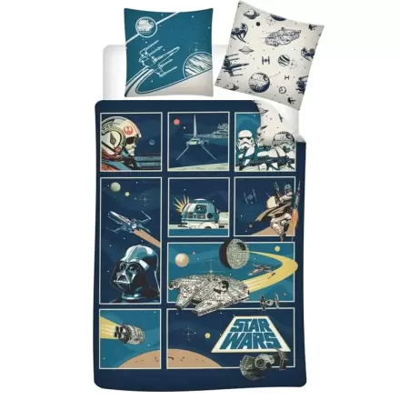 Star Wars bawełniana poszwa na kołdrę łóżko 90 cm zdjęcie produktu
