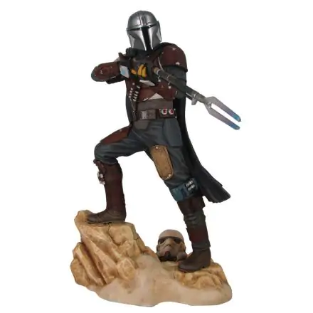 Star Wars Premier Collection The Mandalorian statua 29 cm termékfotója