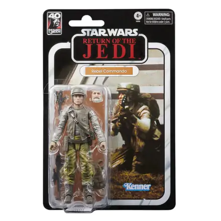 Star Wars: Część VI - 40. rocznica, figurka akcji Black Series, Rebel Commando, 15 cm termékfotója