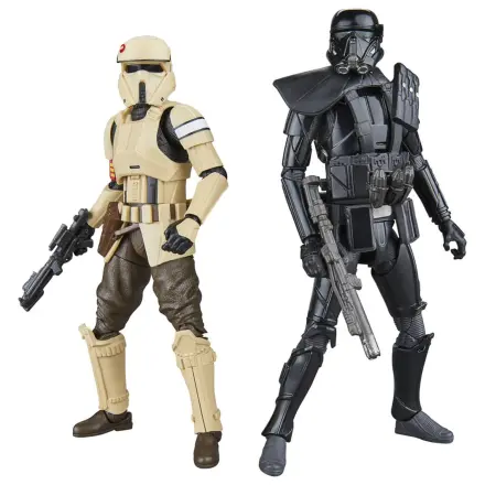 Star Wars: Rogue One Black Series figurki akcji 2-pak Shoretrooper i Death Trooper 15 cm zdjęcie produktu