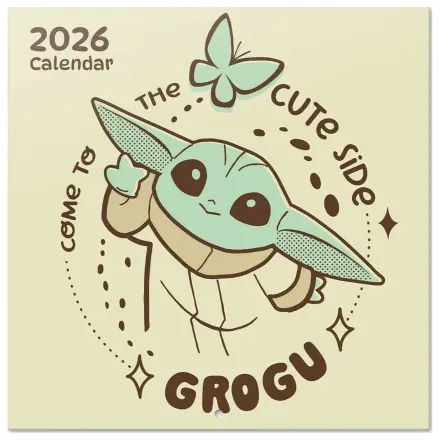 Star Wars The Mandalorian and Grogu 2027 Kalendarz ścienny 30 x 30 cm zdjęcie produktu