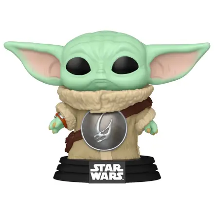 Star Wars: The Mandalorian and Grogu Funko POP! Winyl Bobblehead Figurka Grogu 9 cm zdjęcie produktu