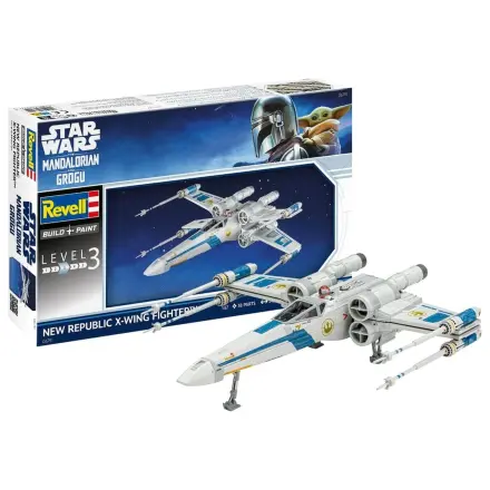 Star Wars The Mandalorian and Grogu Revell Zestaw Modeli 1/57 New Republic X-Wing Fighter 22 cm zdjęcie produktu