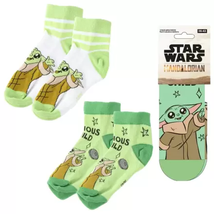Star Wars: The Mandalorian skarpety do kostki 2-paki 38-45 zdjęcie produktu