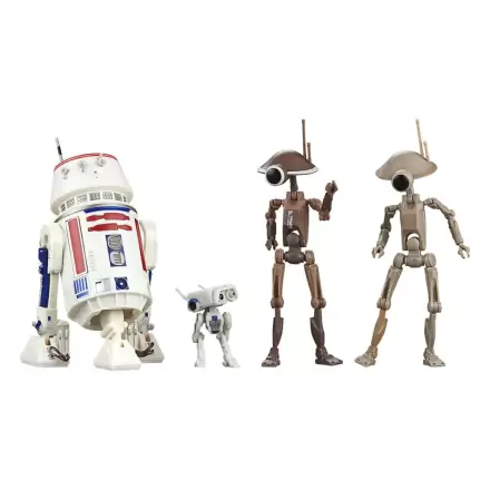 Star Wars: The Mandalorian Black Series Figurka Akcji 4-Pak R5-D4, BD-72 & Pit Droids termékfotója