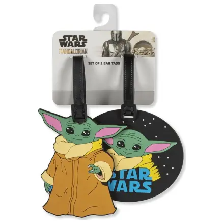 Star Wars The Mandalorian Grogu zestaw 2 zawieszek bagażowych zdjęcie produktu