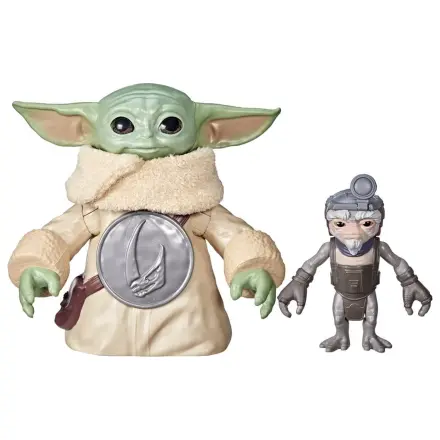 Star Wars: The Mandalorian & Grogu Elektroniczna Figurka Akcji Huggin' Grogu & Anzellan 17 cm zdjęcie produktu