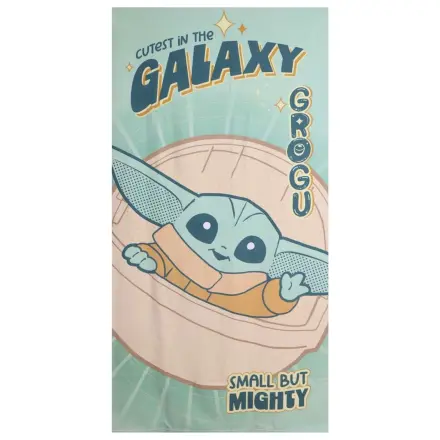 Star Wars The Mandalorian Grogu ręcznik plażowy z mikrofibry zdjęcie produktu