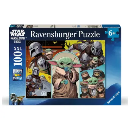 Star Wars The Mandalorian & Grogu XXL puzzle 100 sztuk zdjęcie produktu