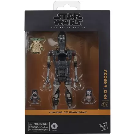 Star Wars The Mandalorian IG-12 & Grogu zestaw figurek 15 cm termékfotója