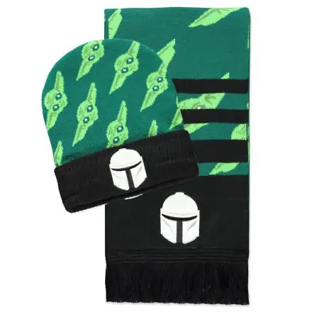 Zestaw czapka beanie i szalik Star Wars The Mandalorian zdjęcie produktu