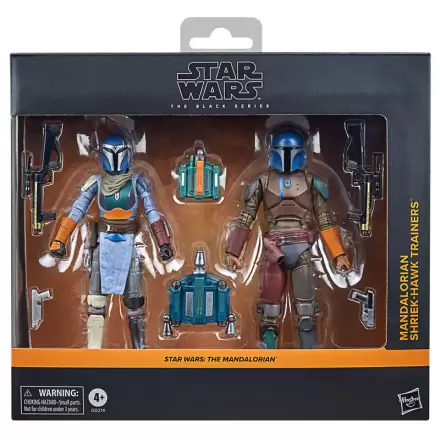 Star Wars The Mandalorian - Mandalorian & Shriek-Hawk Zestaw Treningowy 2 figurki 15 cm termékfotója