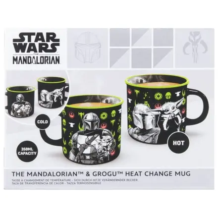 Star Wars: The Mandalorian kubek zmieniający kolor Mandalorian i Grogu zdjęcie produktu