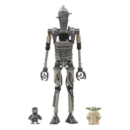 Star Wars: The Mandalorian Vintage Collection Figurki Akcji 3-Pack IG-12, Grogu & Anzellan 10 cm zdjęcie produktu