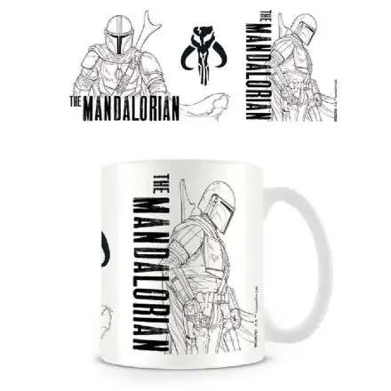 Star Wars The Mandalorian Kubek Line Art termékfotója