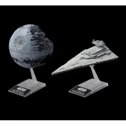 Star Wars Model Kit Gwiazda Śmierci II & Imperialny Niszczyciel Gwiezdny zdjęcie produktu