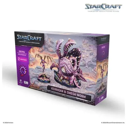 StarCraft TMG Zestaw Rozszerzający Bohater Zerg: Kerrigan i Omega Worm zdjęcie produktu