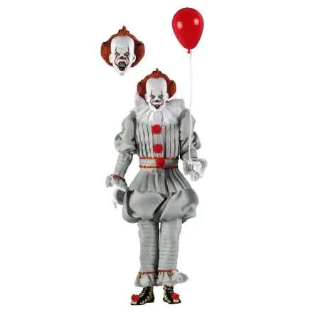 Stephen King's It 2017 Retro Action Figure Pennywise 20 cm Figurka Akcji termékfotója