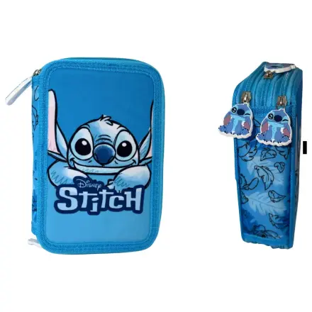Stitch Abstract Filled potrójny piórnik na ołówki zdjęcie produktu