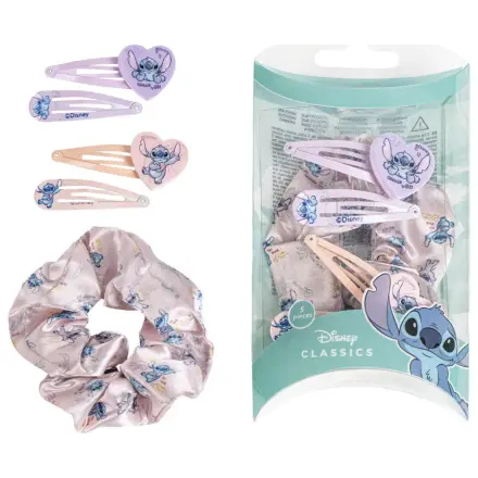 Zestaw Stitch Alien Love Hair Clip i gumek do włosów w pudełku zdjęcie produktu