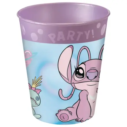 Stitch i Angel Śliczny zestaw kubków z mikro tworzywa sztucznego premium 4 szt. 250 ml zdjęcie produktu