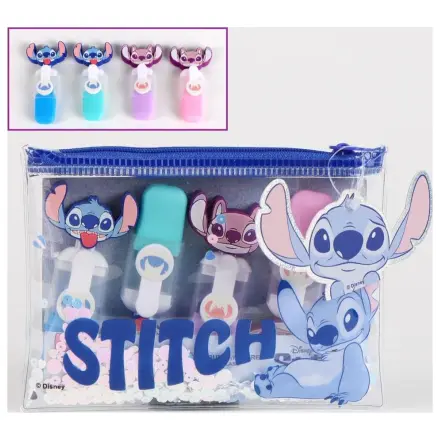 Stitch & Angel Zestaw 4 mini zakreślaczy z główką zdjęcie produktu