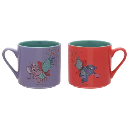 Stitch & Angel Merry Everything Zestaw 2 Kolorowych Kubków zdjęcie produktu