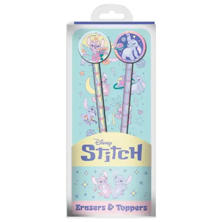 Stitch & Angel Space Rocks zestaw 2 ołówków z nakładkami zdjęcie produktu