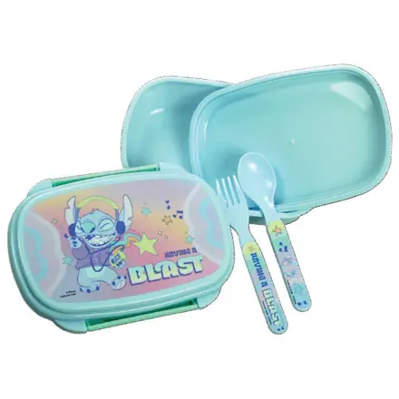Stitch Blast Lunch Box + Zestaw sztućców zdjęcie produktu