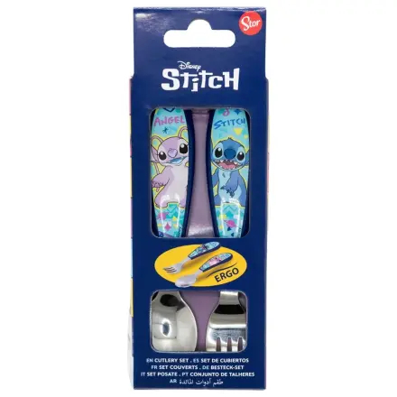 Stitch Drawing Metal Ergo Zestaw Sztućców - 2 sztuki zdjęcie produktu