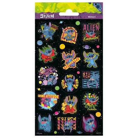 Stitch Extrovert Zestaw Błyszczących Naklejek zdjęcie produktu